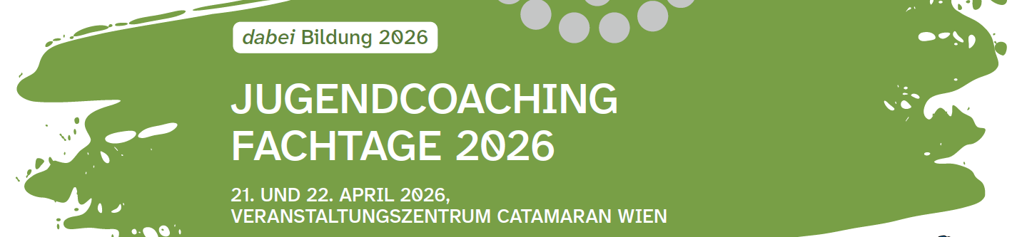Programmfolder Titelbild Jugendcoaching Fachtage 2026